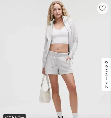 lululemon Scuba 풀 지퍼 후디 라이트 그레이 10