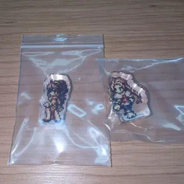 옥토패스 트래블러 0 미니 아크릴 블록 2개 세트