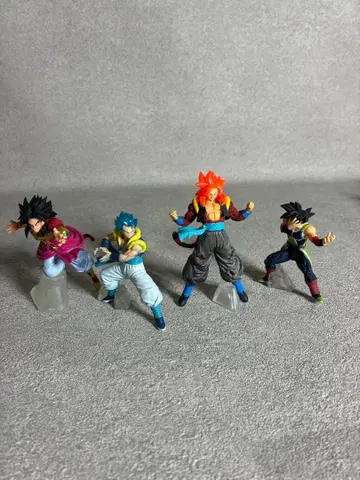 드래곤볼 HG 피규어 4체 세트