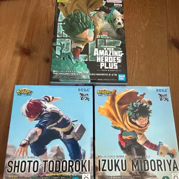 나의 히어로 아카데미아 피규어 3종 세트