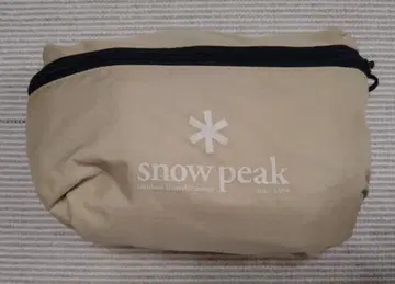snow peak 스노우피크 설봉제 포켓터블 더플백