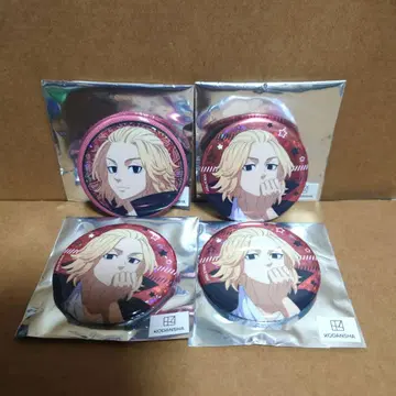 도쿄 리벤저스 THE 캐릭터 홀로그램 캔뱃지 사노 만지로