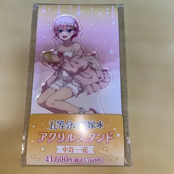 5등분의 신부 나카노 이치카 패밀리마트 아크릴 스탠드