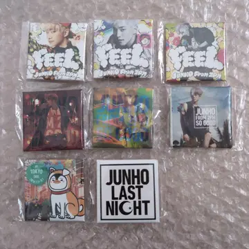 2PM 준호 JUNHO From 2PM 핀 배지 8개 세트