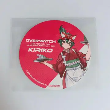 오버워치 콜라보 카페 키리코 KIRIKO 코스터 DICE