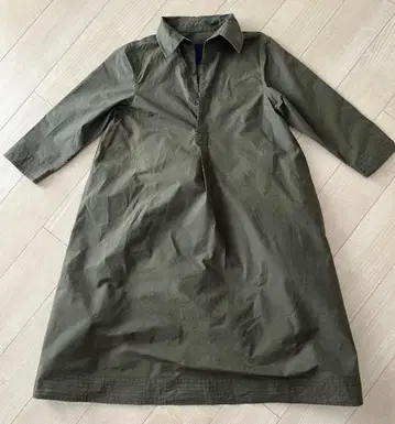 가격 인하 ChezVidalenc 셔츠 원피스 카키 Casey Casey