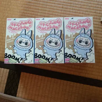 POP MART Exciting Macaron Monsters 3개 세트