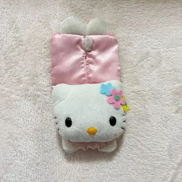 산리오 헬로키티 포켓 티슈 케이스 카오하나키티