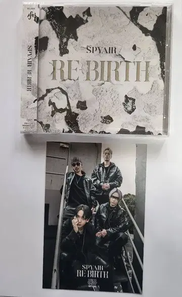 SPYAIR RE-BIRTH 앨범 엽서 포함