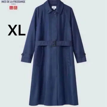 유니클로 이네스 스텐카라 코트 라이너 퀼팅 벨트 XL