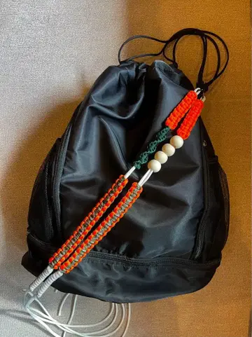 냅색 파라코드 나일론 백팩 Y2K 테크 계열 패션 한국