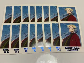 블루 록 전시 에고 전시 파샤코레 미하엘 카이저 16장 세트