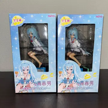 전파녀와 청춘남 토와 에리오 피규어 2점 세트