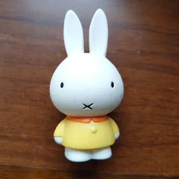 미피 쿄와 사이타마 은행 저금통 화이트/옐로우 컬러