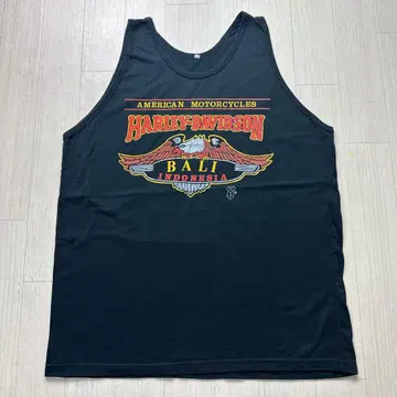 Harley-Davidson 탱크탑 L 블랙 발리
