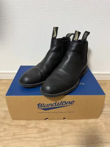 블런드스톤 1901 블랙 사이드 고어 부츠 사이즈 5