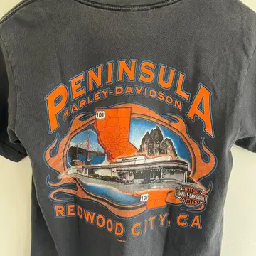 전설의 성지. 2004년 USA제 할리데이비슨 페닌슐라 티셔츠