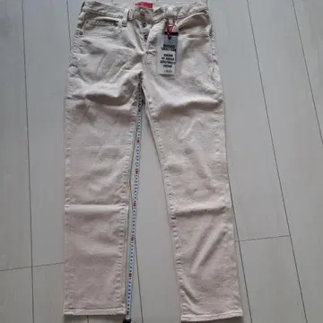 RED CARD Rhythm Silky Tapered 아이보리 43