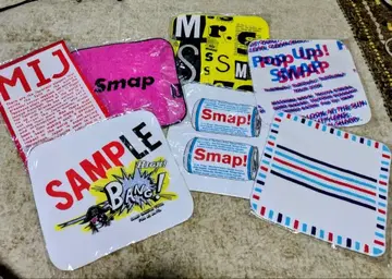 SMAP 라이브 굿즈 타월 손수건 7장 세트