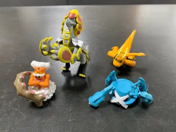 [하자품] 포켓몬 몬코레 4체 세트 자라란가 카이류 랜드로스