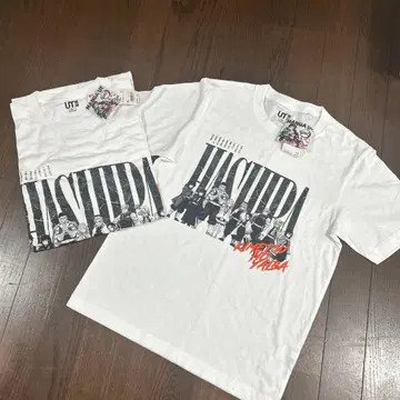 UNIQLO 귀멸의 칼날 티셔츠 부자 세트