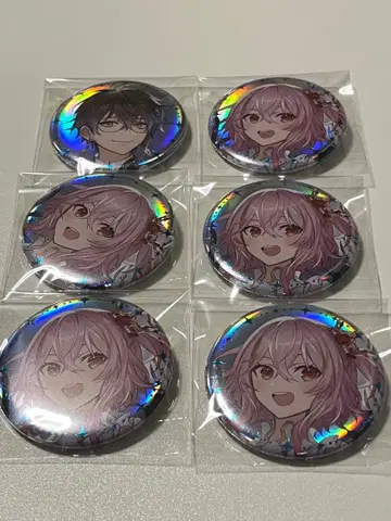 니지산지 EN OVERTURE 캔뱃지 Daytime 아이크 로제미