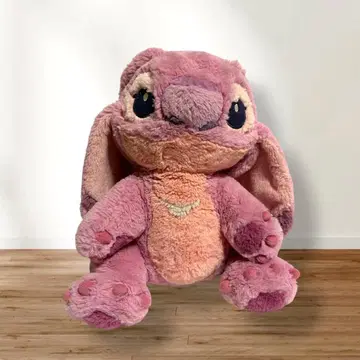 디즈니 스티치 엔젤 플러피 플러시 복슬복슬 봉제 인형