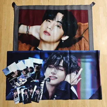 BTS 태현 BE 패브릭 포스터 슬로건