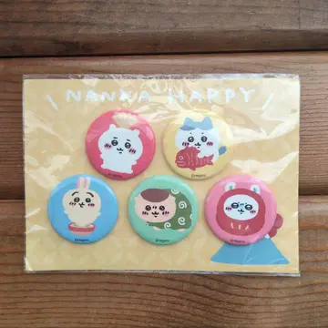 미개봉 치이카와 해피 백 2022 캔뱃지 5개 세트