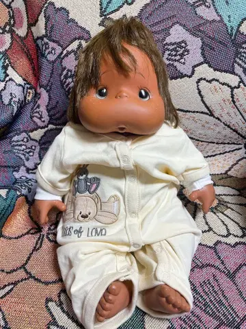 로즈 폼폼 스타일 레트로 쇼와 인형 몽치치풍