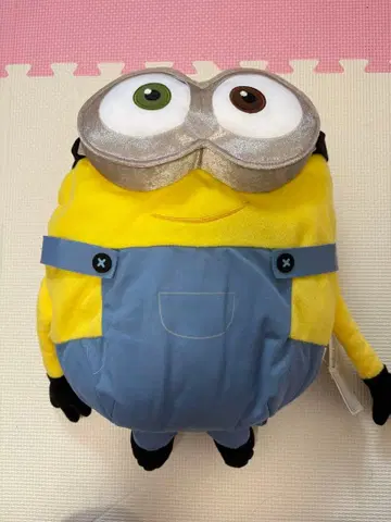 미니언즈 프리미엄 봉제 인형 백팩