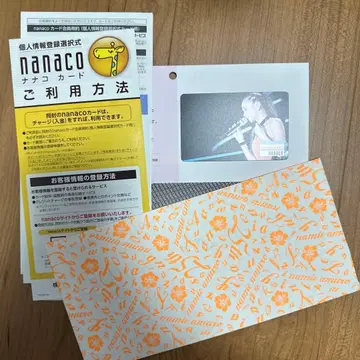 [미사용 새상품!!] 아무로 나미에 nanaco 카드