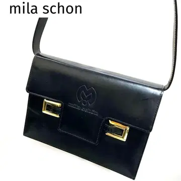 밀라 쇤*블랙 원숄더 핸드백 포멀 입학식 졸업식 Y2K