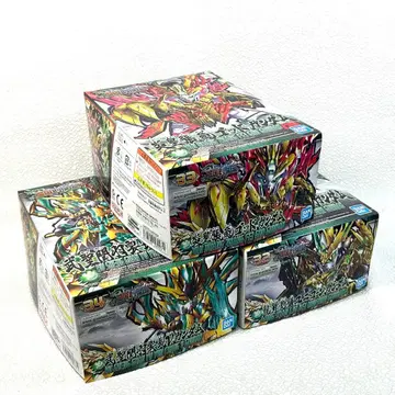 SD 건담 삼국창걸전 장비 관우 유비 32 33 34번 프라모델 3개