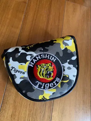 한신 타이거즈 카모 패턴 퍼터 커버 말렛형