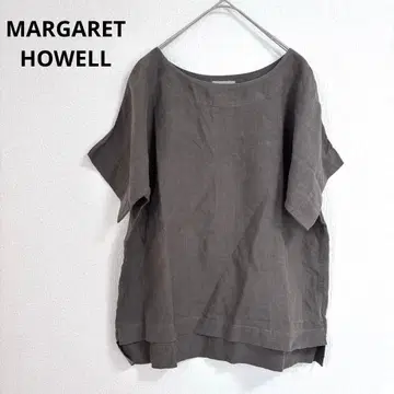 새상품급 마가렛호웰 반팔 린넨 셔츠 최근 모델