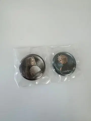 세피로스 클라우드 핀 배지 2개 세트