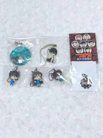 명탐정 코난 영화 키링 굿즈 남도일(쿠도 신이치) 유미란(모리 란)