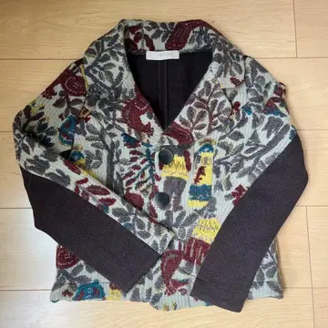 noriko araki 테일러드 자켓 멀티컬러