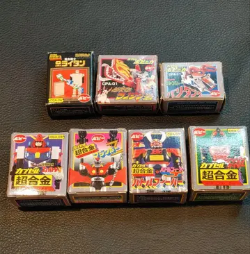 포피 캡슐 초합금 마징가 가면라이더 7종 세트 쇼와 레트로