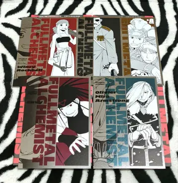 강철의 연금술사 메탈릭 엽서 5종 세트 1 아라카와 히로시 낱개 판매