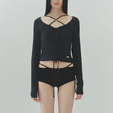 painorpleasure 로와 가디건 차콜 musinsa