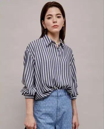 ROPE 히요쿠 아키 토로미 오버 셔츠