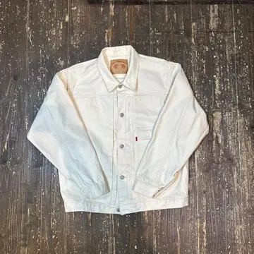 풀카운트 화이트 데님 자켓 42 L