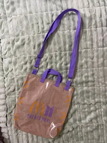BTS 맥도날드 숄더백 사선 크로스백 미사용 새상품