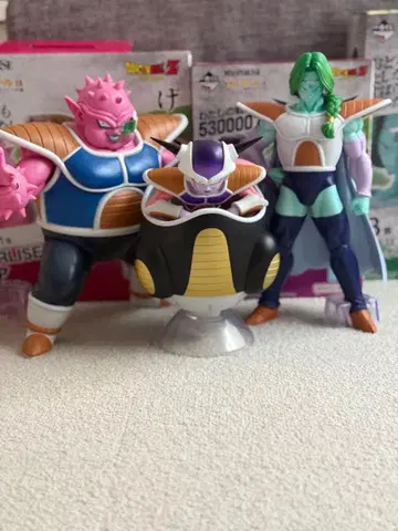 드래곤볼 1번 복권 프리저, 자봉, 도도리아 3체 세트