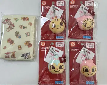 호빵맨 뮤지엄 미니 파우치 빵 마스코트