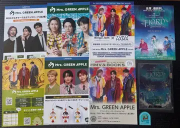 MGA FJORD LIVEVIEWING 클리어 파일 스티커 플라이어