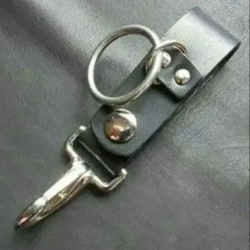 가죽 벨트링 키링