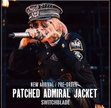 SWITCHBLADE PATCHED ADMIRAL JACKET